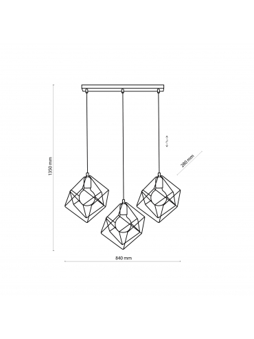 Lampa wisząca ALAMBRE 2699