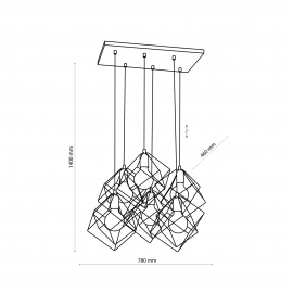 Lampa wisząca ALAMBRE 2779