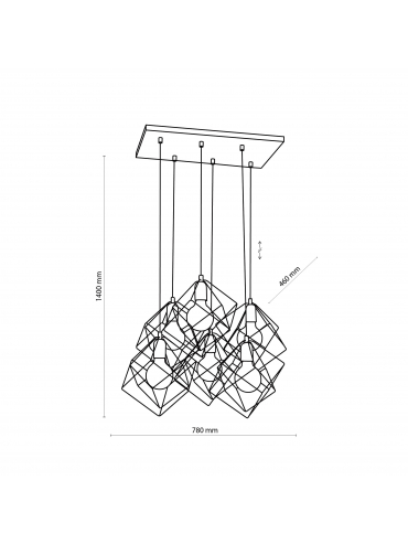 Lampa wisząca ALAMBRE 2779