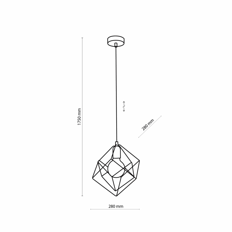 Lampa wisząca ALAMBRE 2777