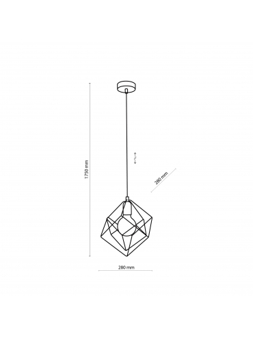 Lampa wisząca ALAMBRE 2777