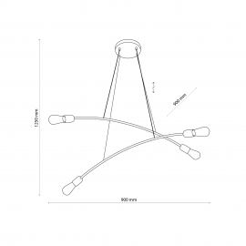 Lampa wisząca HELIX 2724