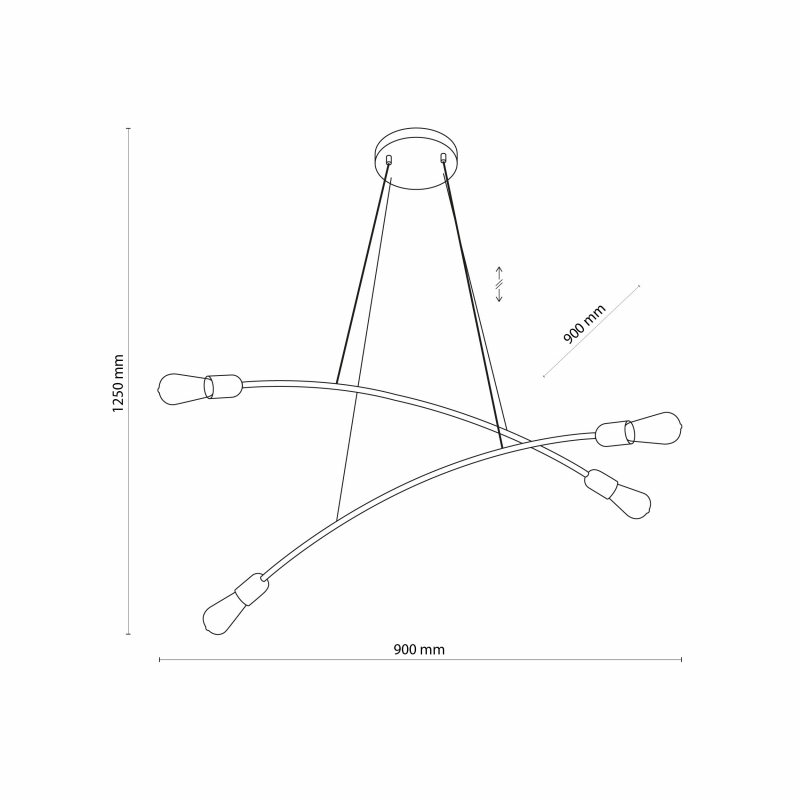 Lampa wisząca HELIX 2724