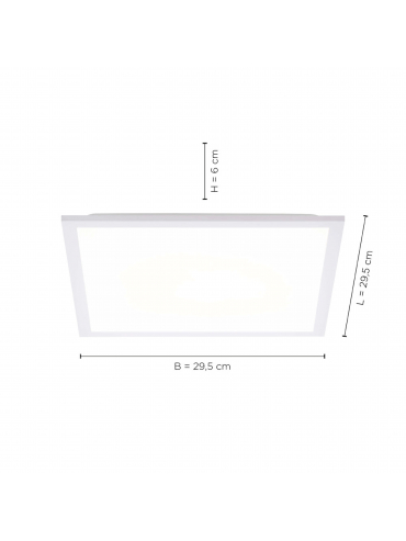 Lampa sufitowa FLAT 12200-16