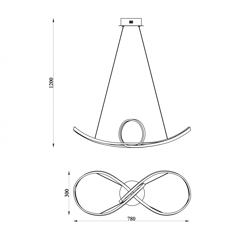 Lampa wisząca DARIO MP48006-1H