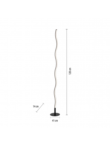 Lampa podłogowa WAVE 15168-18
