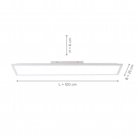 Lampa sufitowa FLAT 12201-16