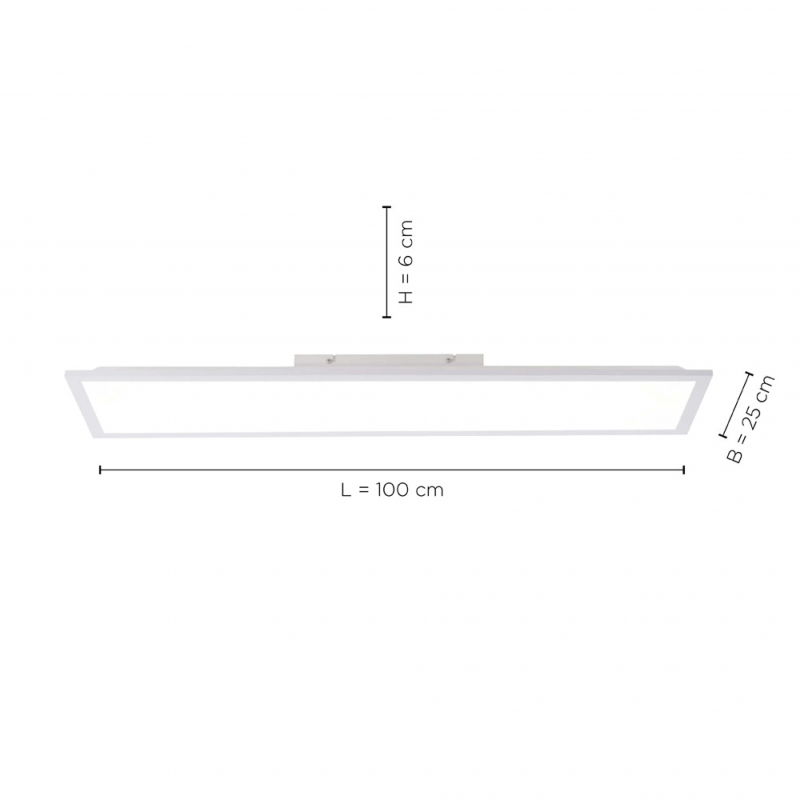 Lampa sufitowa FLAT 12201-16