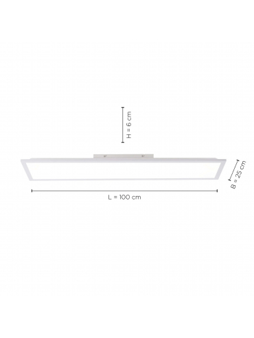 Lampa sufitowa FLAT 12201-16