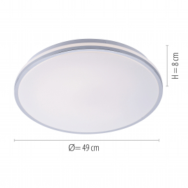 Lampa sufitowa ISABELL 14844-17