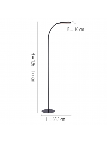 Lampa podłogowa KELLY 14406-18
