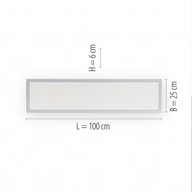 Lampa sufitowa FLAT 12204-16