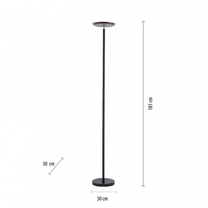 Lampa podłogowa HANS 11729-18