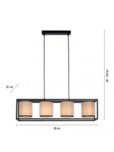 Lampa wisząca RAVEN 15305-18