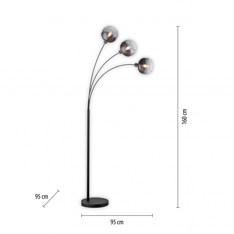 Lampa podłogowa ZEA 15422-18