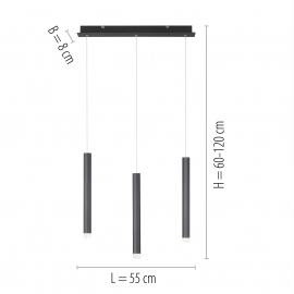 Lampa wisząca BRUNO 15203-18