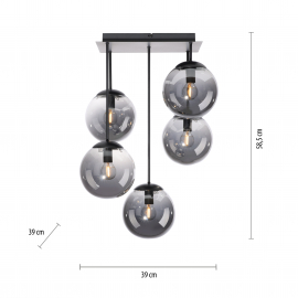 Lampa sufitowa BIG WIDOW 14602-18