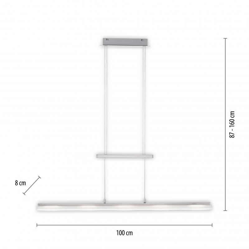 Lampa wisząca NELE 12278-55