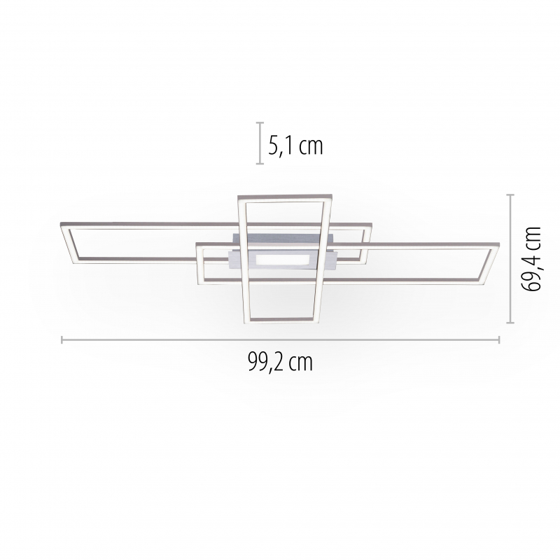 Lampa sufitowa ASMIN 14693-55