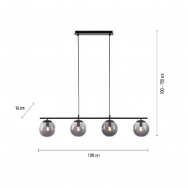 Lampa wisząca BIG WIDOW 14604-18