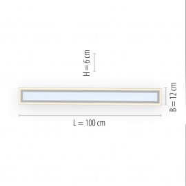 Lampa sufitowa EDGING 14853-16