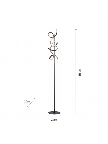 Lampa podłogowa CURLS 19031-18