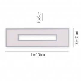 Lampa sufitowa RECESS 11647-16