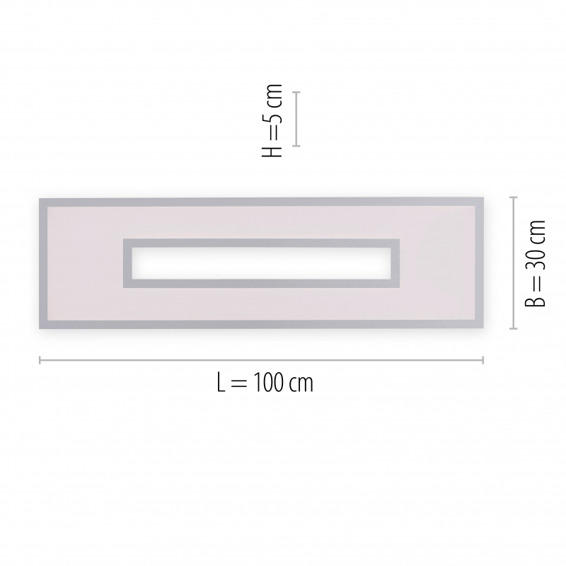 Lampa sufitowa RECESS 11647-16