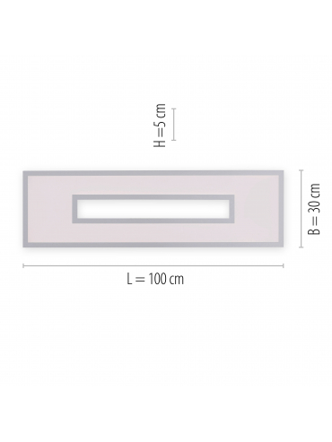 Lampa sufitowa RECESS 11647-16