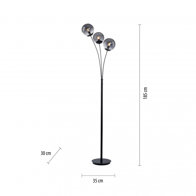 Lampa podłogowa BIG WIDOW 14603-18