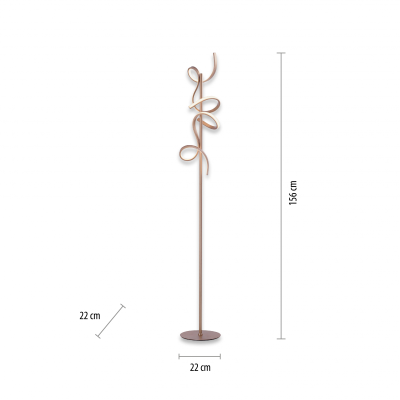 Lampa podłogowa CURLS 19031-60
