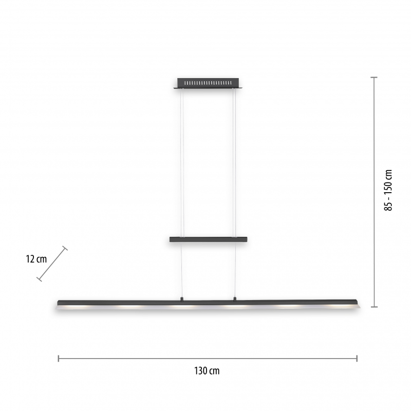 Lampa wisząca NELE 15880-13