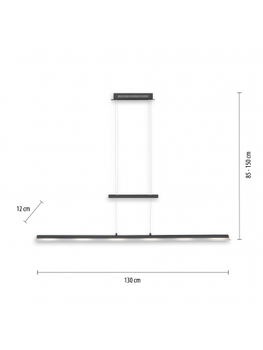 Lampa wisząca NELE 15880-13