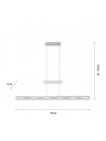 Lampa wisząca NELE 15880-55