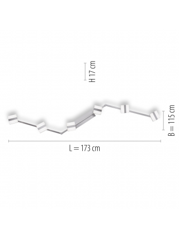 Lampa sufitowa Ls-SABI 12086-55