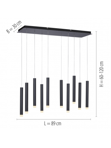 Lampa wisząca BRUNO 15206-18