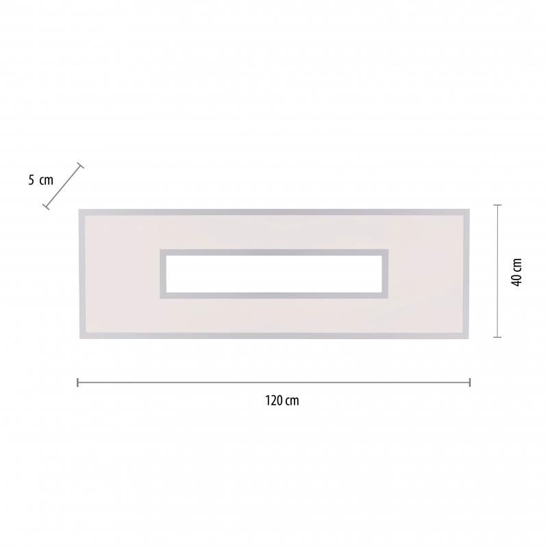 Lampa sufitowa RECESS 11646-16