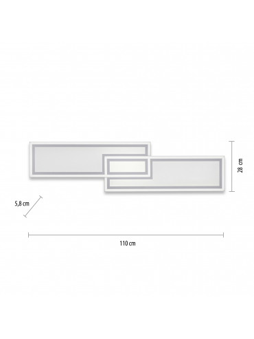 Lampa sufitowa EDGING 14875-16