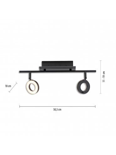 Lampa sufitowa SILEDA 6781-13