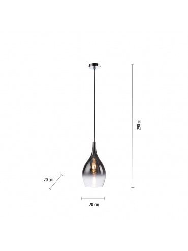 Lampa wisząca PILUA 2061-17