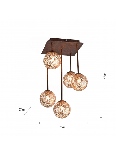 Lampa sufitowa GRETA 6234-48