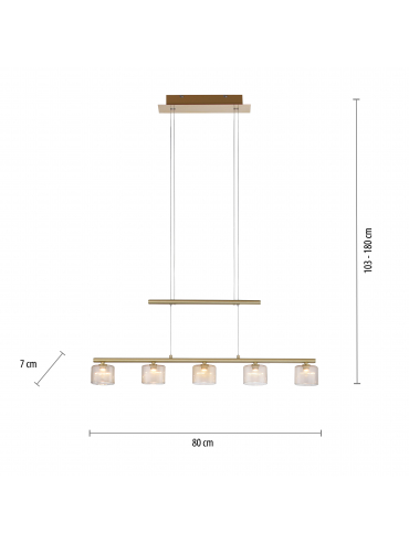 Lampa wisząca HYDRA 2209-60