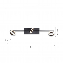 Lampa sufitowa SILEDA 6785-13
