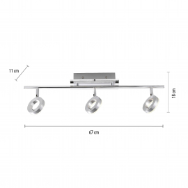Lampa sufitowa SILEDA 6785-96