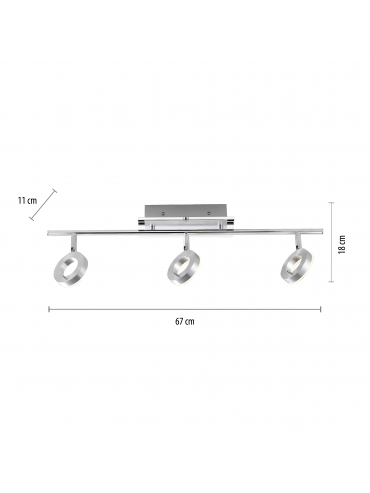 Lampa sufitowa SILEDA 6785-96