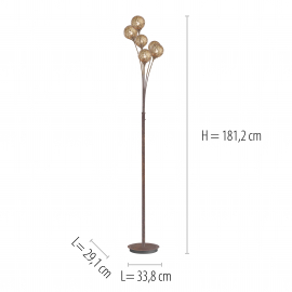 Lampa podłogowa GRETA 398-48