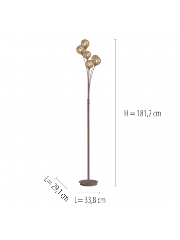 Lampa podłogowa GRETA 398-48