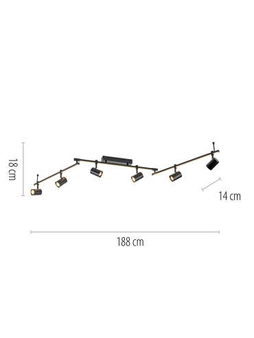 Lampa sufitowa BARIK 6526-18
