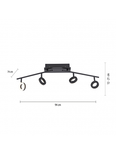 Lampa sufitowa SILEDA 6786-13