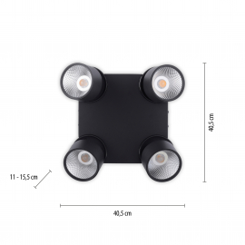 Lampa sufitowa PURE-NOLA 6454-18